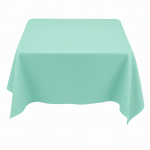 35 x 35'' Seafoam Polyester Tablecloth