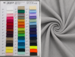 60'' x 126" Silver Polyester Tablecloth - Image 2