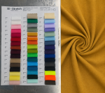 60'' x 126" Gold Polyester Tablecloth - Image 2