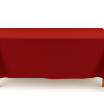 60'' x 126" Cherry  Polyester Tablecloth