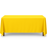 52 X 90" Daffodil  Polyester Tablecloth