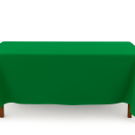 60'' x 126" Emerald  Polyester Tablecloth
