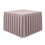21FT (252") Candy Floss Polyester Table Skirt