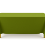 60'' x 126" Olive Polyester Tablecloth